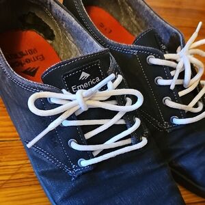 Emerica. Men's Black Sneakers 10.5